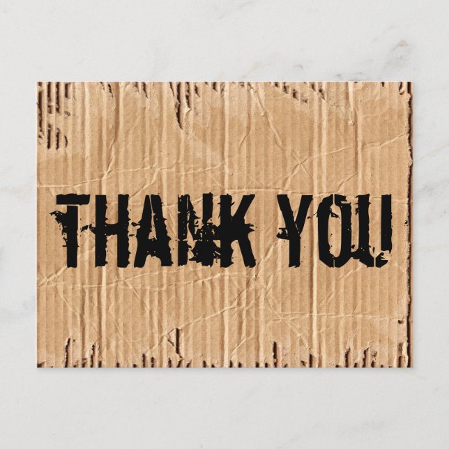 thank you postcard (Front)