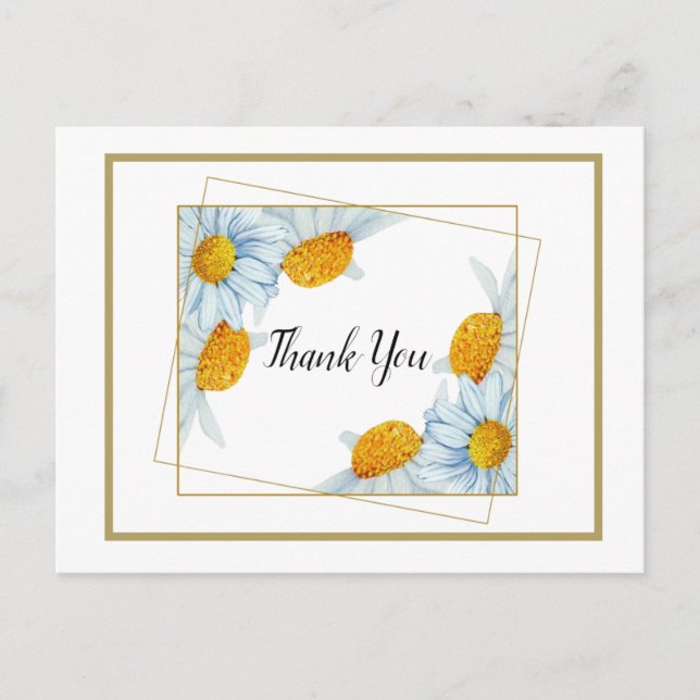 Thank You  Postcard (Front)