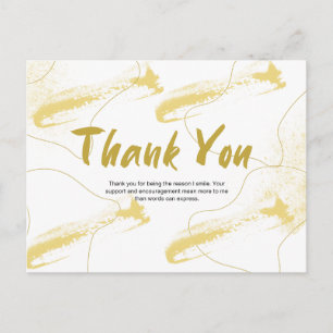 Thank You Postcard