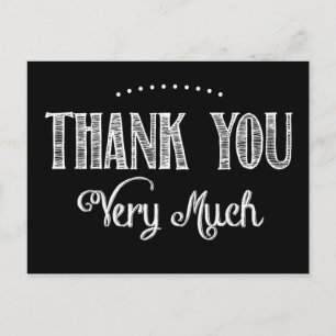 Thank You Postcard
