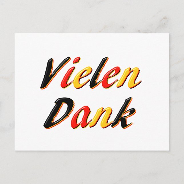 Thank You Postcard (Front)