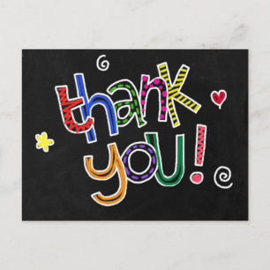 Thank You Postcard