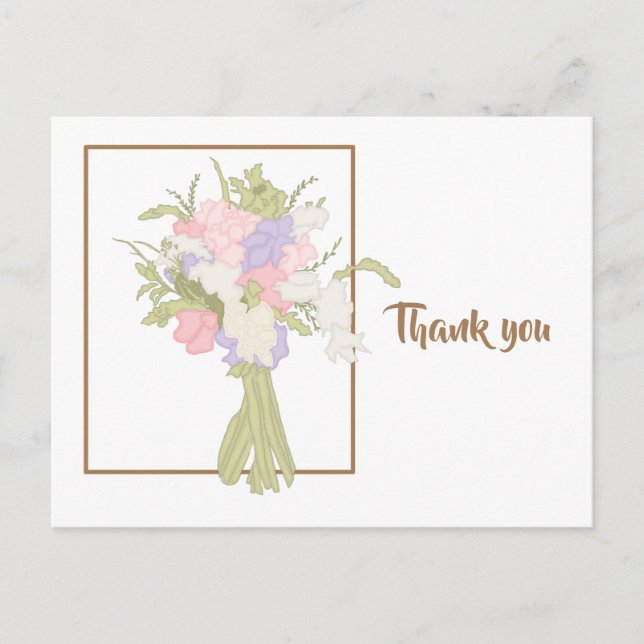 Thank you  postcard (Front)