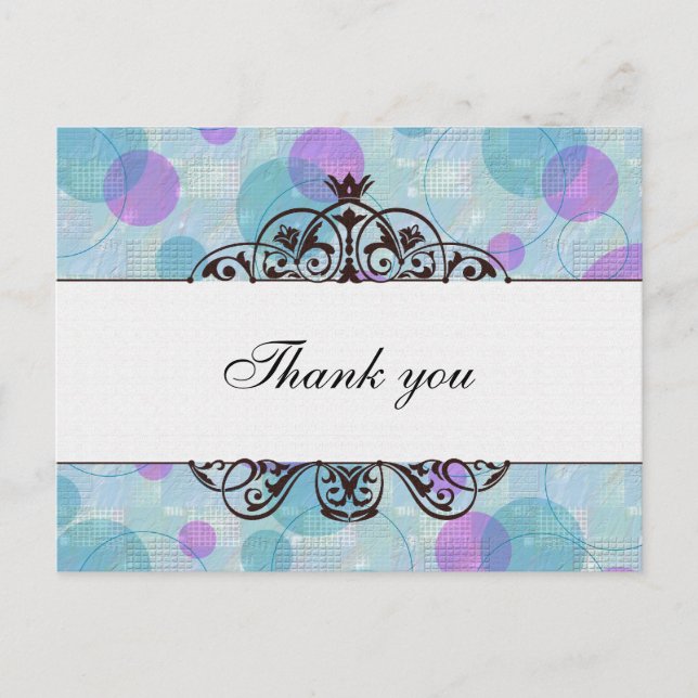 Thank you postcard (Front)