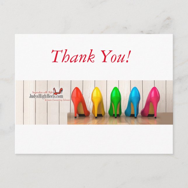 Thank You Postcards (Front)