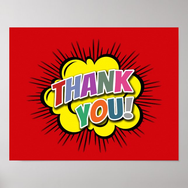Thank You Poster (Front)