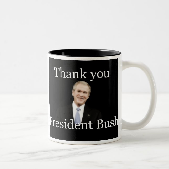 Thank You President Bush Mug (Right)