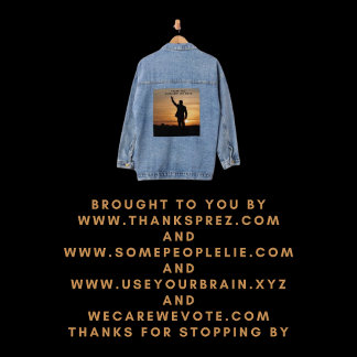 Thank you President Joe Biden Denim Jacket