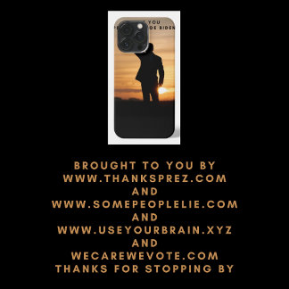 Thank you President Joe Biden iPhone 13 Pro Case