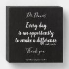 Thank You Quote Healthcare Black White Typography
