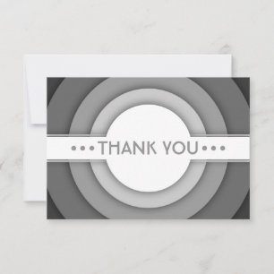 THANK YOU (retro) Card