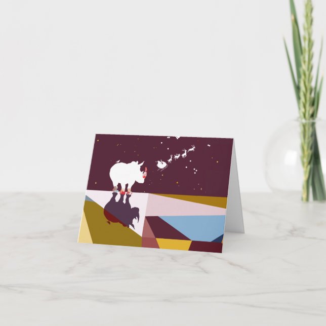 thank you santa holiday card (Front)