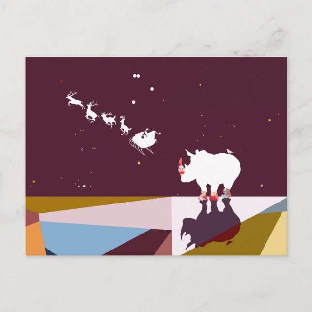 THANK YOU SANTA POSTCARD (Front)