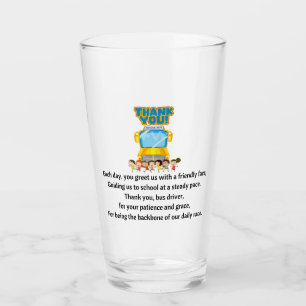 Thank You, School Bus Driver.  Glass