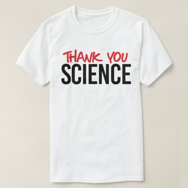 Thank you science T-Shirt (Design Front)