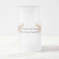 Thank You Scout Leader Pattern Silhouette Fox