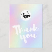 thank you script on pastel colours background