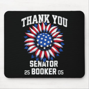 Thank You Senator Cory Booker 25_05 For Women Men Mouse Pad
