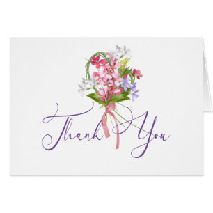 Thank You Simple Floral Bouquet