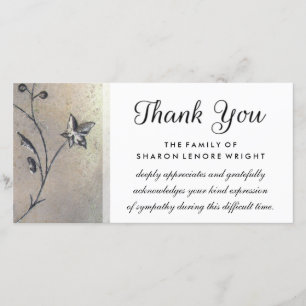 Thank You Simplicity Sympathy Card