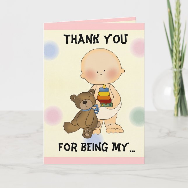 Thank You Sister Card (Front)