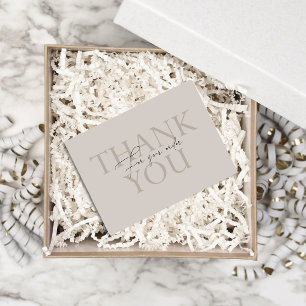 Thank You Small Business Order Insert Card