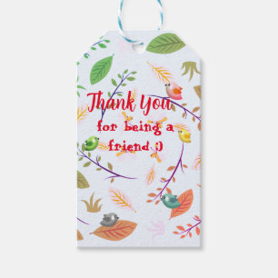 Thank You  Small Gift Bag Tags