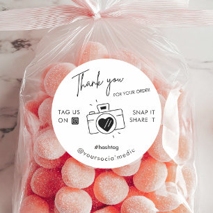 Thank You Snap Tag Share Social Media Cute Camera