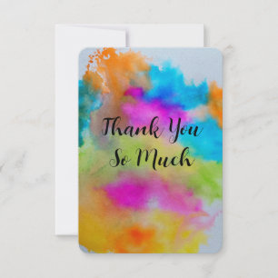 Thank you so much card