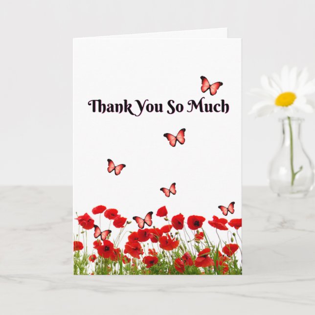 Thank You So Much (Ephesians 4:32) Card (Small Plant)