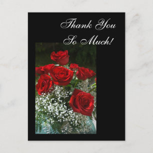 Thank You So Much! Postcard