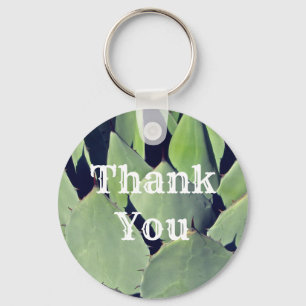Thank You Southwestern Style Agave Appreciation Key Ring