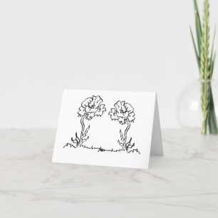 Thank You : Spring Flowers  Card