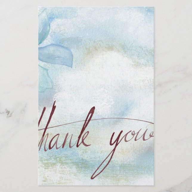 thank you stationery (Front)