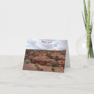 Thank You stationery - Arches National Park Card