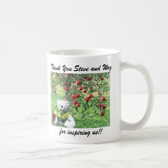 Thank You Steve Apple Mug (Right)
