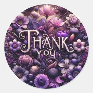 Thank you sticker