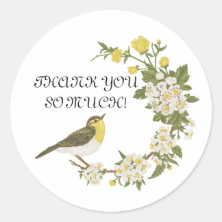 THANK YOU STICKER