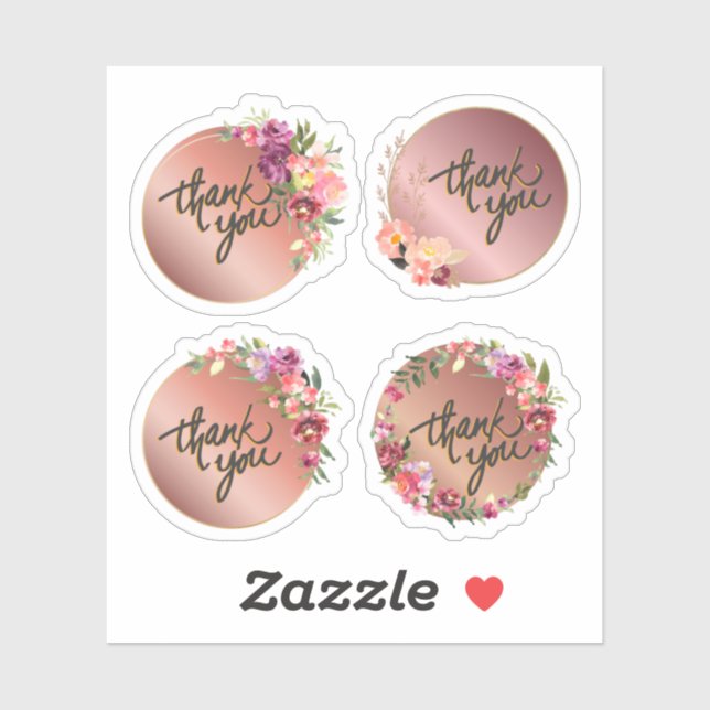 Thank you Sticker (Sheet)