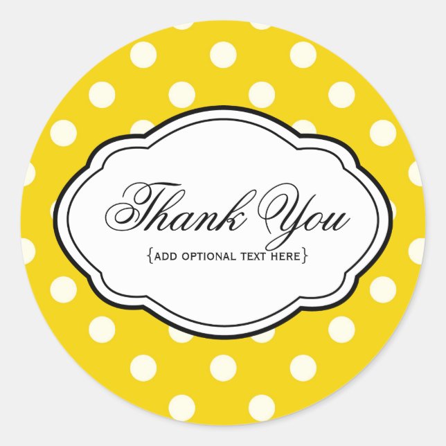 Thank You Sticker (Front)