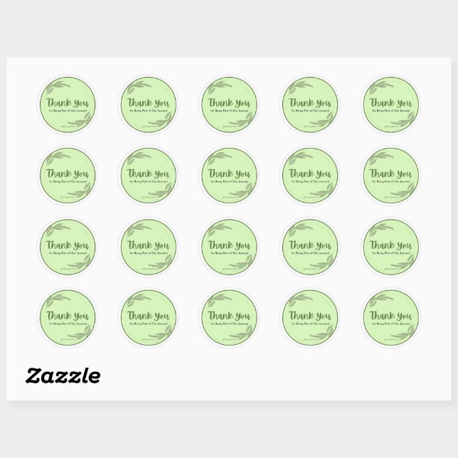 Thank You - Sticker (Sheet)