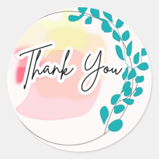 Thank You Sticker