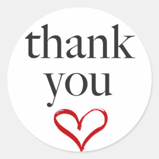 Thank You Sticker