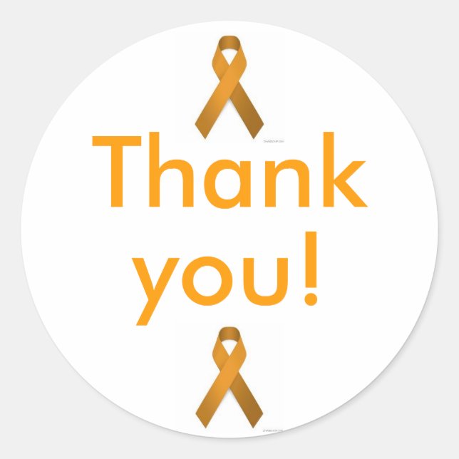 thank you sticker (Front)