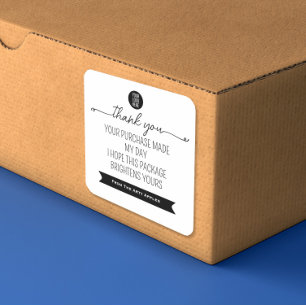 Thank You Sticker – Small Business Branding