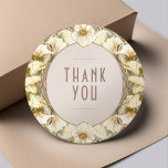 Thank You Sticker Vintage Art Nouveau Mucha<br><div class="desc">Art Nouveau Vintage wedding stickers by Alphonse Mucha in a floral, romantic, and whimsical design. Victorian flourishes complement classic art deco fonts. Please enter your custom information, and you're done. If you wish to change the design further, click the blue "Customise It" button. Thank you so much for considering my...</div>