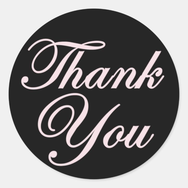 Thank You Stickers (Front)