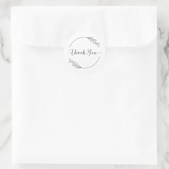 Thank You Stickers  (Bag)