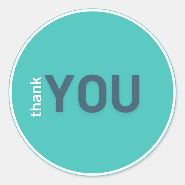 Thank You Stickers (Front)
