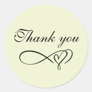 Thank you stickers